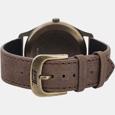 Heritage Visodate Men Analog Leather Watch T1184103605700