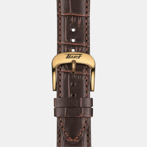 Heritage Visodate Men Analog Leather Watch T1184103627700