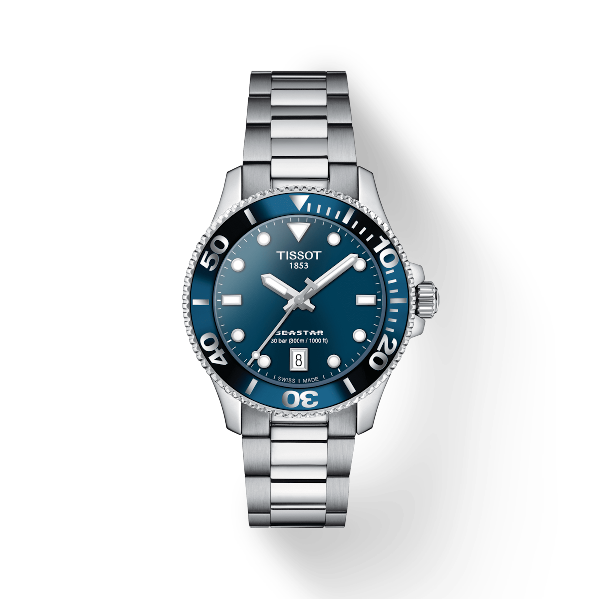 Tissot T-Sport Blue Dial Women 36mm