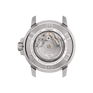Tissot T-Sport Black & Blue Dial Men 43mm