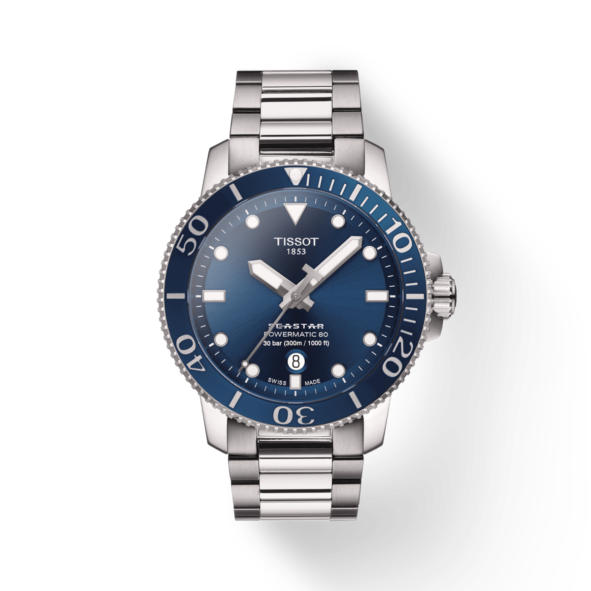 Tissot T-Sport Blue Dial Men 43mm