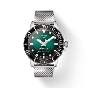Tissot T-Sport Black & Green Dial Men 43mm