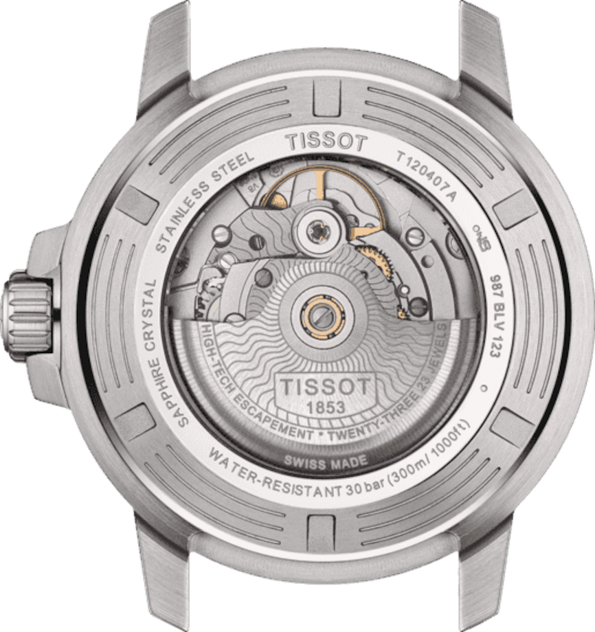 Tissot T-Sport Black & Green Dial Men 43mm