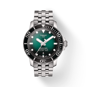 Tissot T-Sport Black & Green Dial Men 43mm T1204071109101