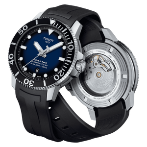 Tissot T-Sport Black & Blue Dial Men 43mm