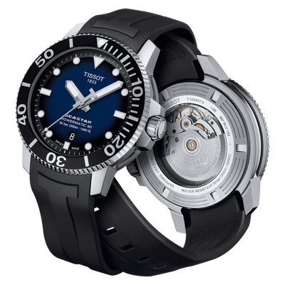 Tissot T-Sport Black & Blue Dial Men 43mm