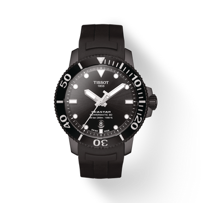 Tissot T-Sport Black Dial Men 43mm