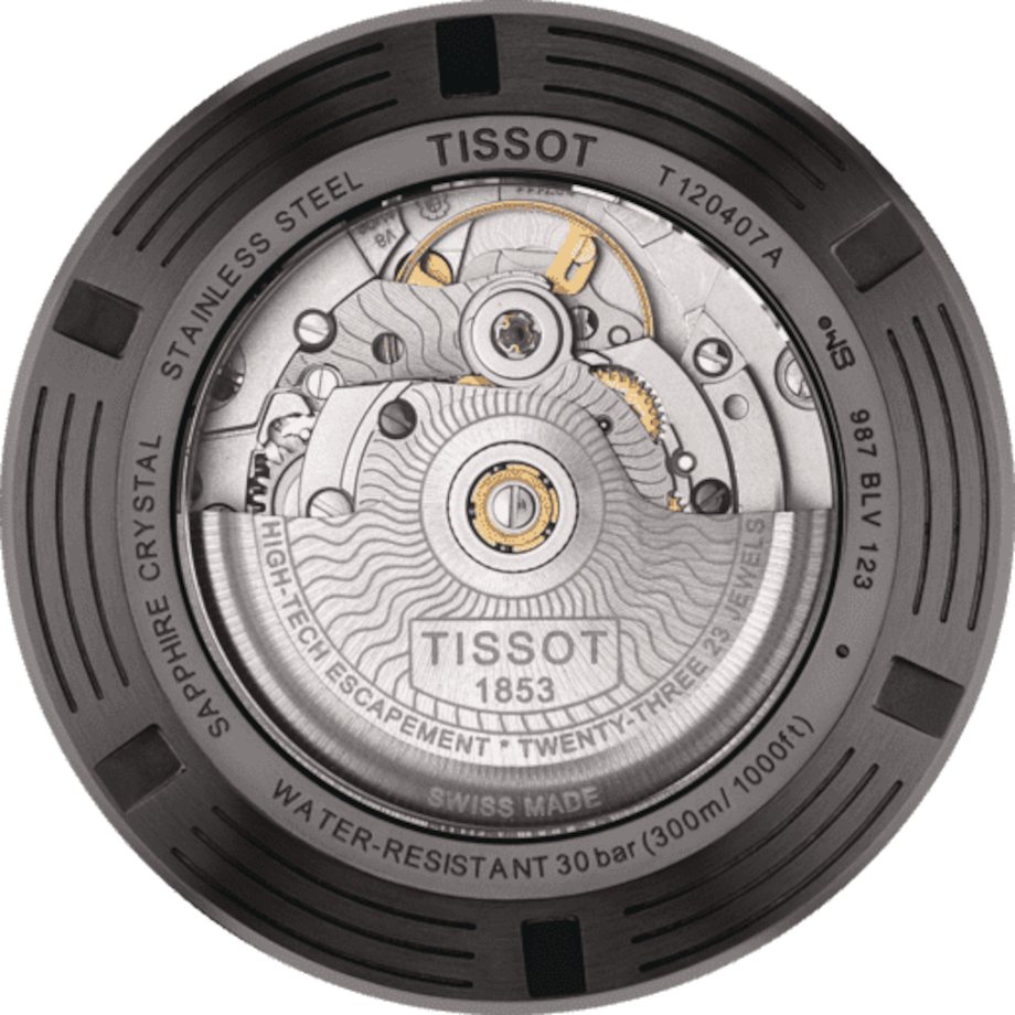 Tissot T-Sport Black Dial Men 43mm