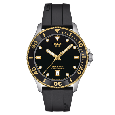 Tissot T-Sport Black Dial Men 40mm