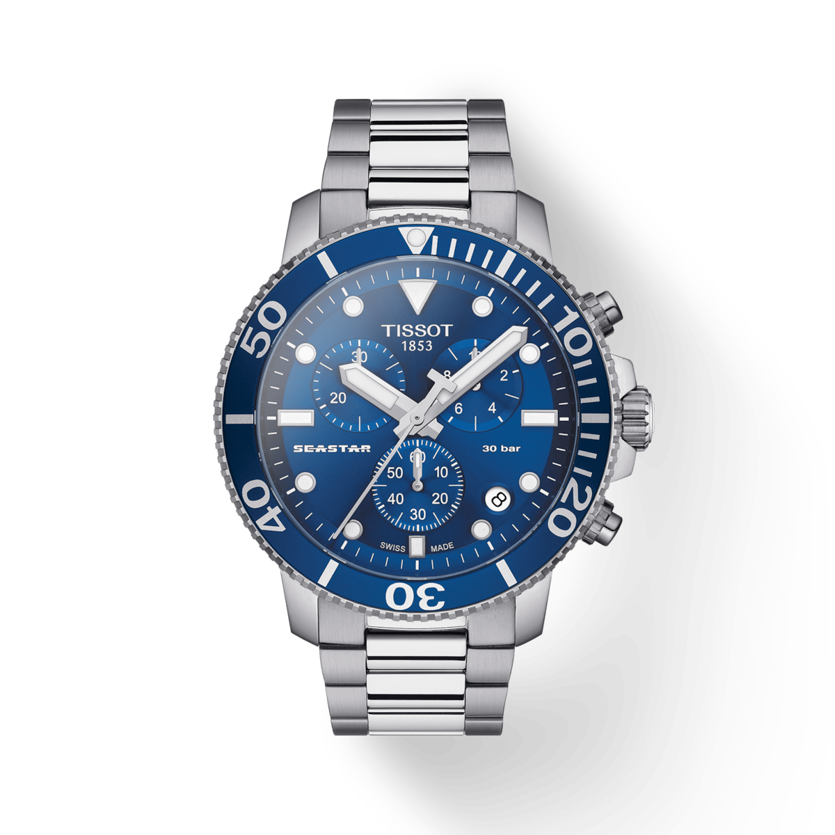 Tissot T-Sport Blue Dial Men 45.5mm