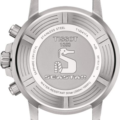Tissot T-Sport Black & Green Dial Men 45.5mm