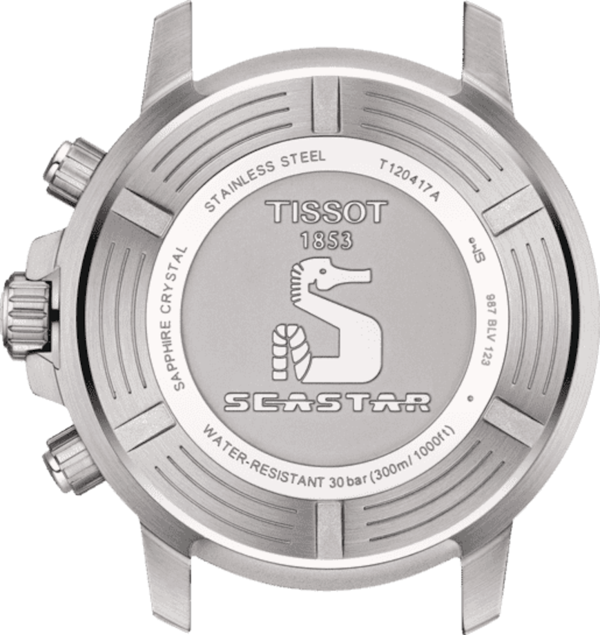 Tissot T-Sport Black & Green Dial Men 45.5mm