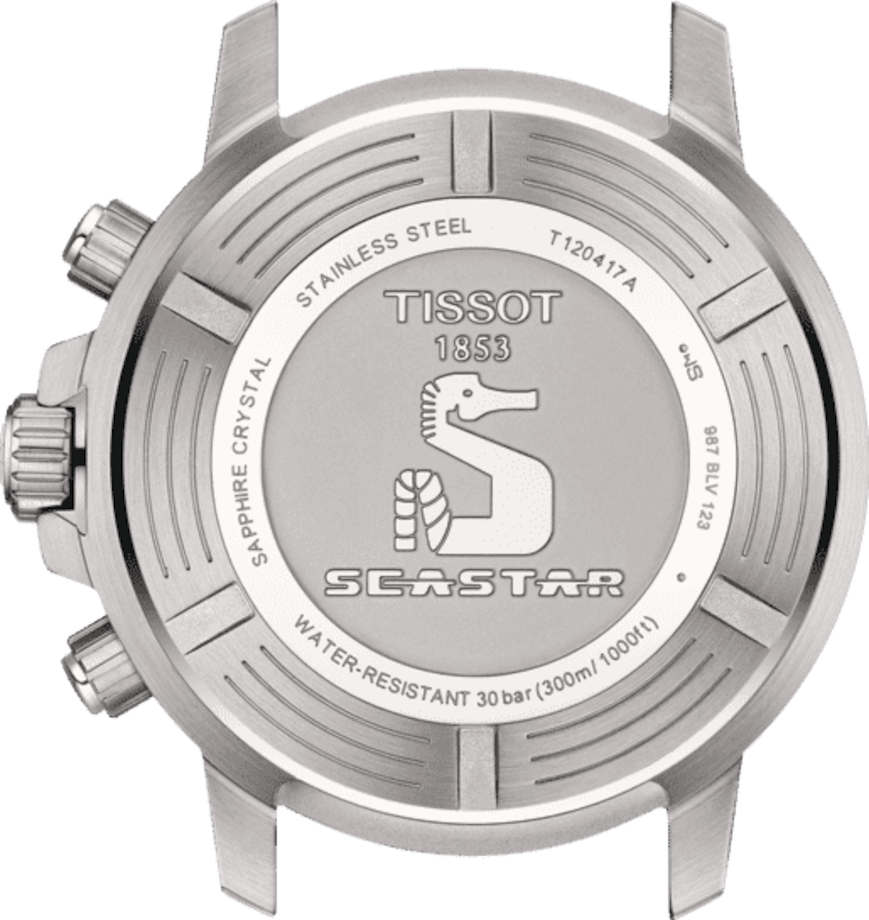 Tissot T-Sport Black & Green Dial Men 45.5mm T1204171109101