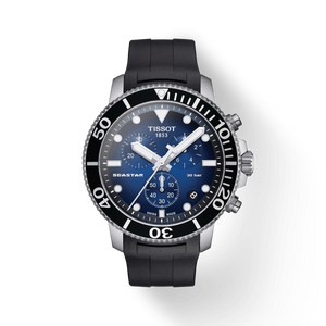 Tissot T-Sport Black & Blue Dial Men 45.5mm T1204171704100