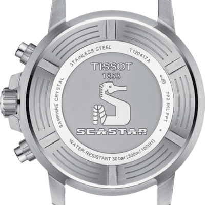 Tissot T-Sport Black & Blue Dial Men 45.5mm T1204171704100