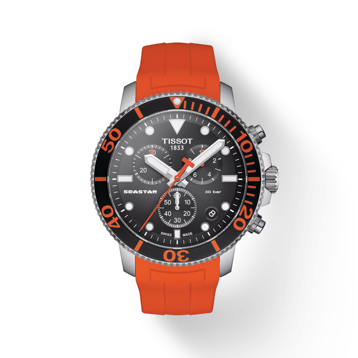 Tissot T-Sport Black Dial Men 45.5mm