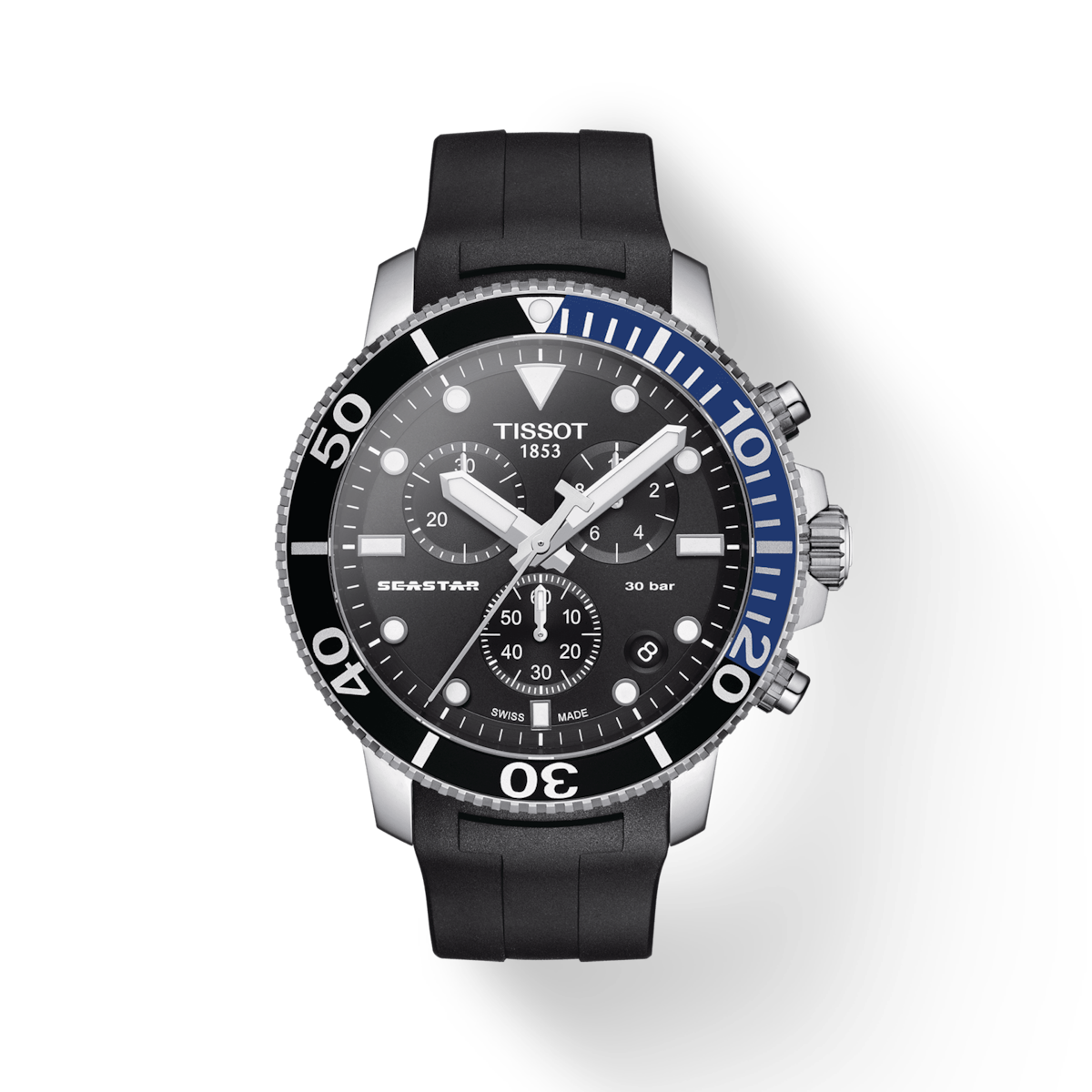 Tissot T-Sport Black Dial Men 45.5mm