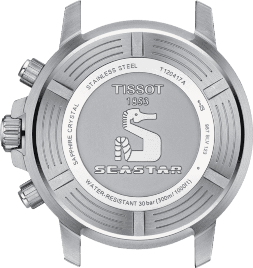 Tissot T-Sport Black Dial Men 45.5mm