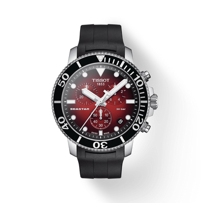 Tissot T-Sport Red & Black Dial Men 45.5mm