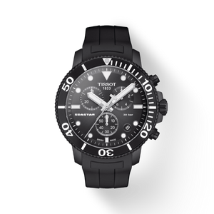 Tissot T-Sport Black Dial Men 45.5mm