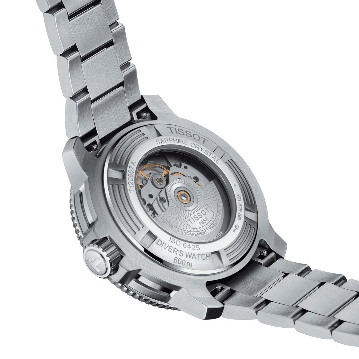 Tissot T-Sport Black & Blue Dial Men 46mm