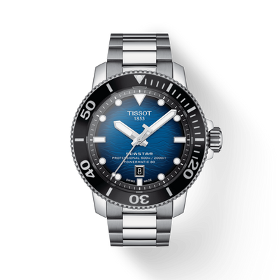 Tissot T-Sport Black & Blue Dial Men 46mm