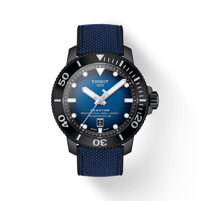 Tissot T-Sport Graded Blue & Black Dial Men 46mm