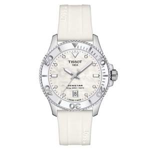Tissot T-Sport White Mother-Of-Pearl Dial Women 36mm