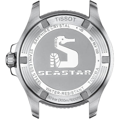 Tissot T-Sport Seastar 1000 Quartz 36mm Black Dial Women T1202102205101