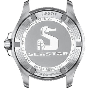 Tissot T-Sport Seastar 1000 Quartz 36mm White Mother-Of-Pearl Dial Women T1202102211100