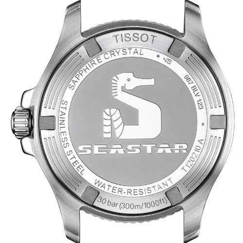 Tissot T-Sport Seastar 1000 Quartz 36mm White Mother-Of-Pearl Dial Women T1202102211100