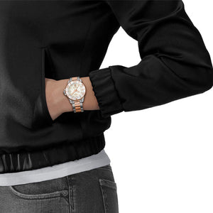 Tissot T-Sport Seastar 1000 Quartz 36mm White Mother-Of-Pearl Dial Women T1202102211100