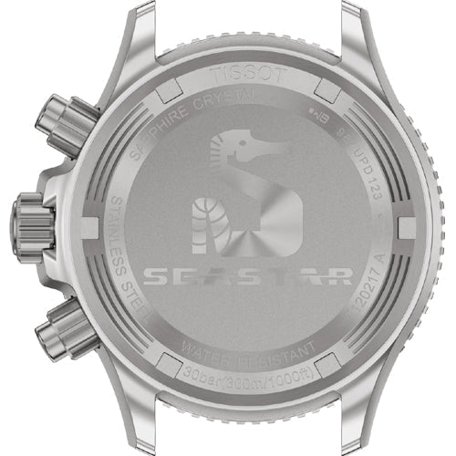 Tissot T-Sport Seastar 1000 Quartz Chronograph 38mm Graded White & Grey Dial Unisex T1202171701100