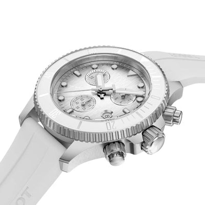 Tissot T-Sport Seastar 1000 Quartz Chronograph 38mm Graded White & Grey Dial Unisex T1202171701100