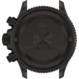 Tissot T-Sport Seastar 1000 Quartz Chronograph Graded Grey Black Dial Men 38mm T1202173306100