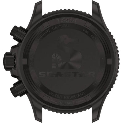 Tissot T-Sport Seastar 1000 Quartz Chronograph Graded Grey Black Dial Men 38mm T1202173306100