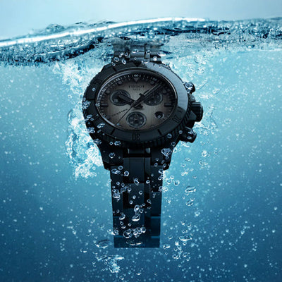 Tissot T-Sport Seastar 1000 Quartz Chronograph Graded Grey Black Dial Men 38mm T1202173306100