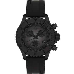 Tissot T-Sport Seastar 1000 Quartz Chronograph 38mm Graded Grey & Black Dial Unisex T1202173706100