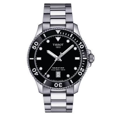 Tissot T-Sport Black Dial Men 40mm