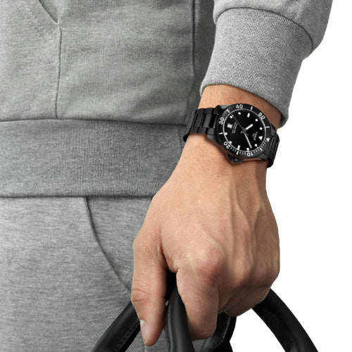 Tissot T-Sport Seastar 1000 Black Dial Men 40mm T1204103305100