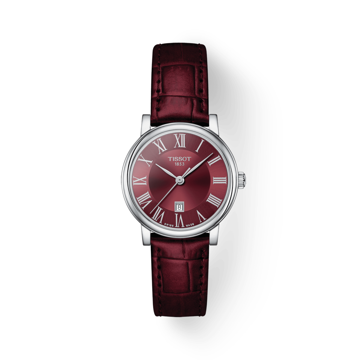 Tissot T-Classic Bordeaux Dial Women 30mm
