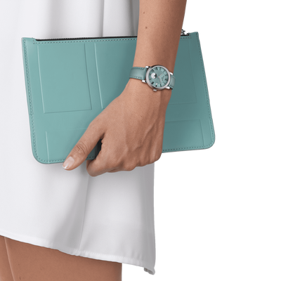 Tissot T-Classic Blue Dial Women 32mm