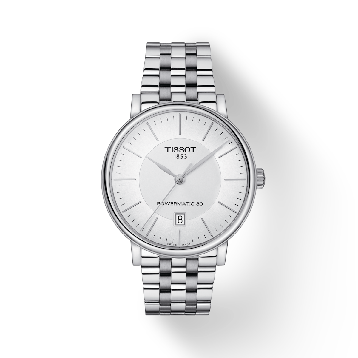 Tissot T-Classic Silver Dial Men 40mm