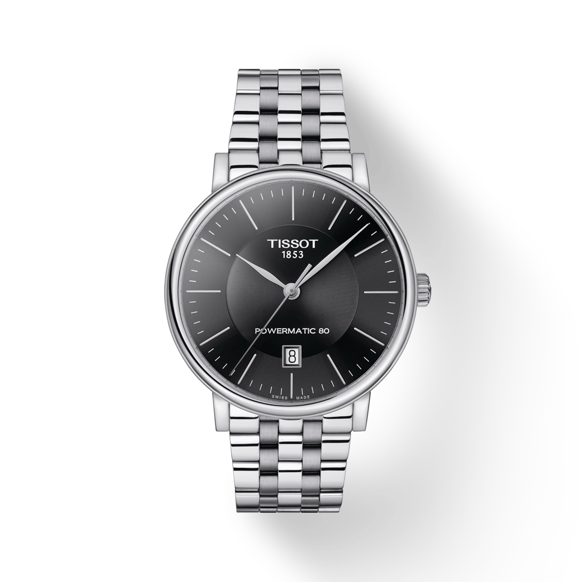 Tissot T-Classic Black Dial Men 40mm