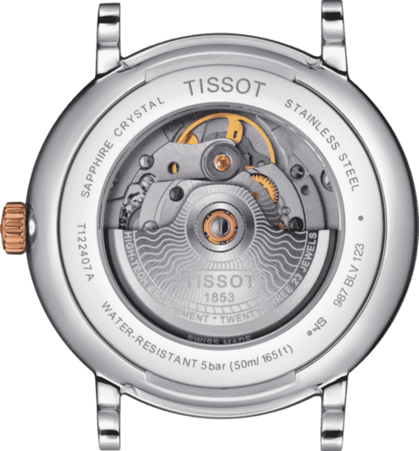 Tissot T-Classic Silver Dial Men 40mm
