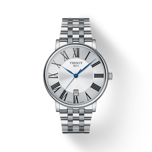 Tissot T-Classic Silver Dial Men 40mm