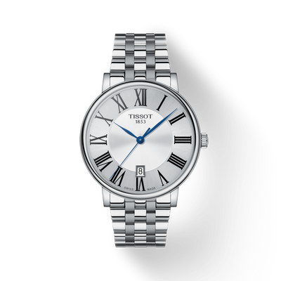 Tissot T-Classic Silver Dial Men 40mm