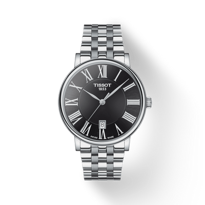Tissot T-Classic Black Dial Men 40mm