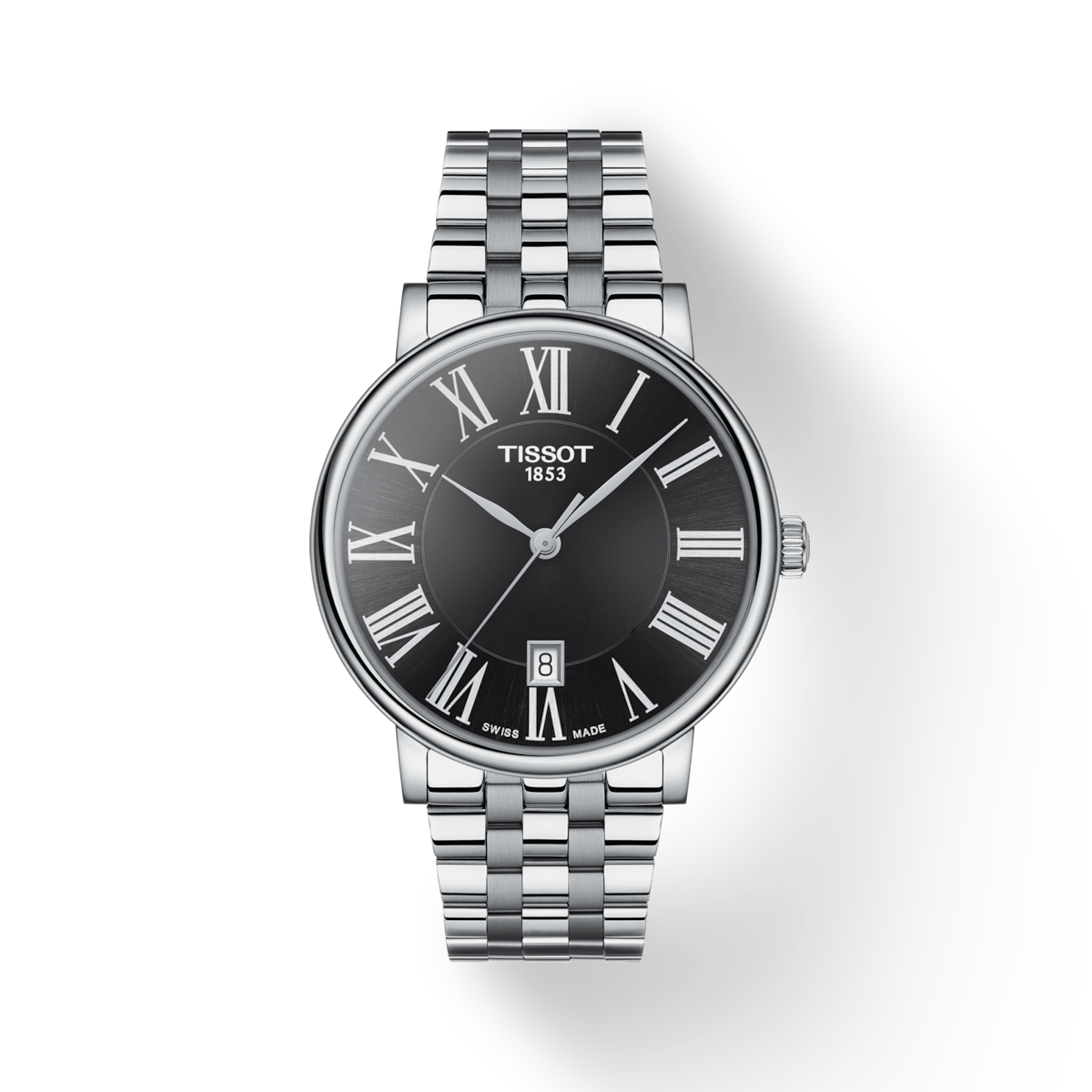 Tissot T-Classic Black Dial Men 40mm