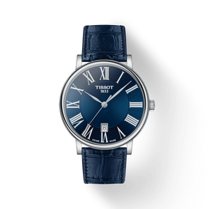 Tissot T-Classic Blue Dial Men 40mm